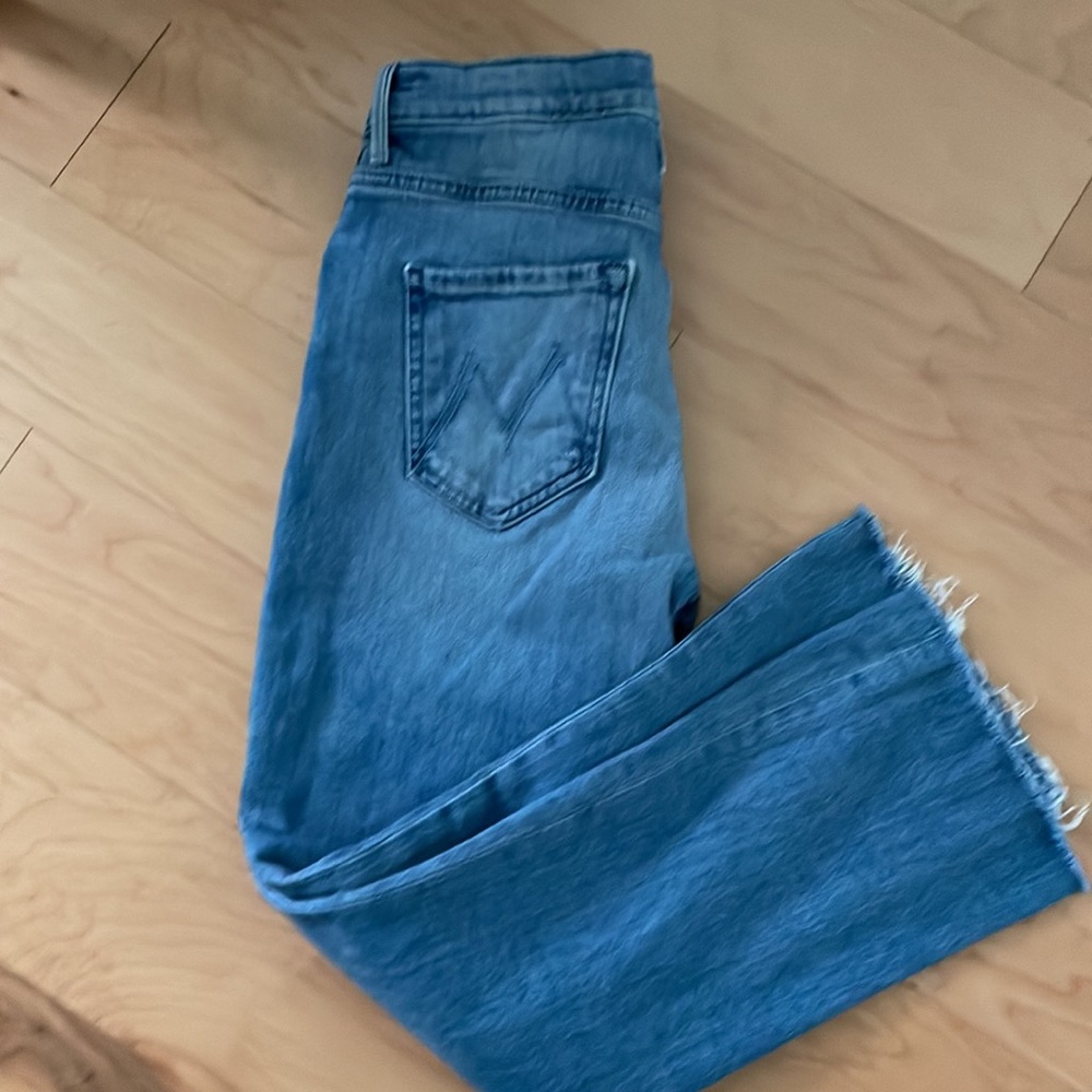 Mother: The Insider Ankle Fray Jeans